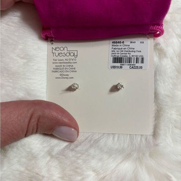 NWT Sterling Silver Disney Little Mermaid Earrings - Picture 6 of 8